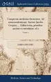 Cover image for Conspectus medicinæ theoreticæ. Ad usum academicum. Auctore Jacobo Gregory, ... Editio tertia, prioribus auctior et emendatior. of 2; Volume 2
