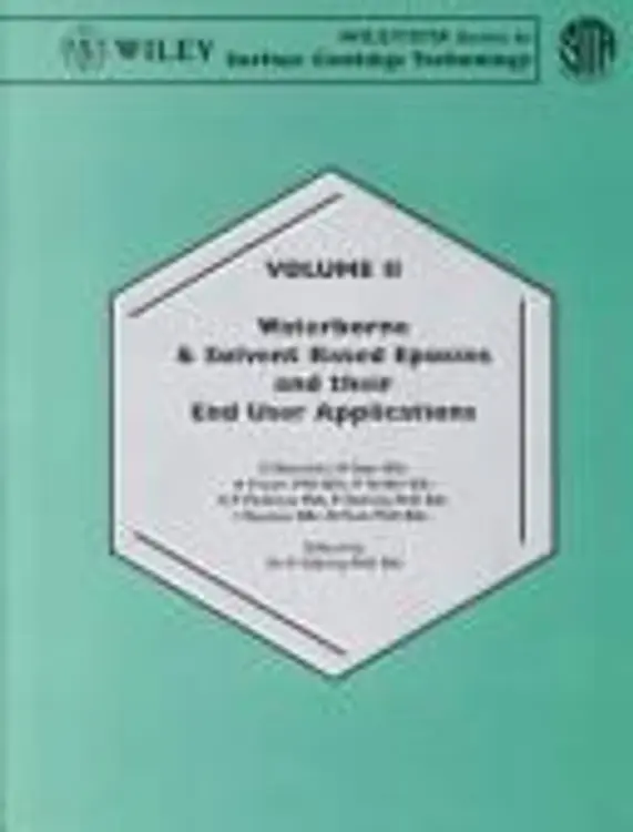 Waterborne & Solvent Based Surface Costings & Their Applications, Vol. 2, Epoxies cover
