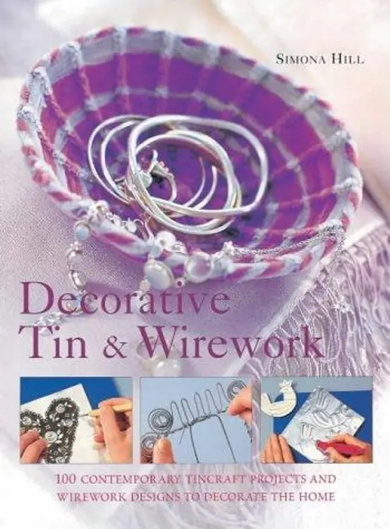 Decorative Tin and Wirework cover