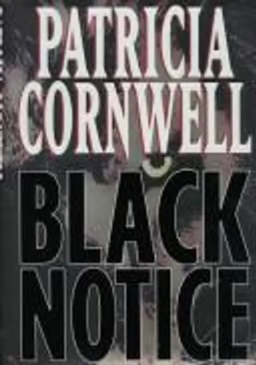 Black notice cover