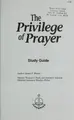 Cover image for Privilege of Prayer, Study Guide