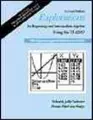 Cover image for Explorations in Beginning and Intermediate Algebra Using the TI-82/83 with Integrated Appendix Notes for the TI-85/86