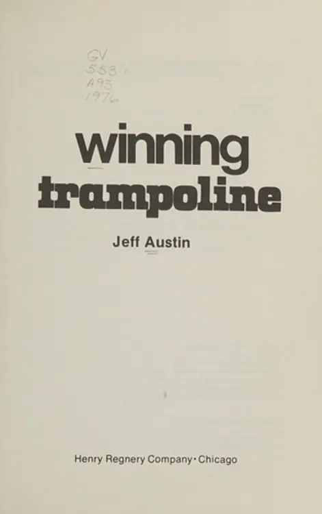 Winning trampoline cover