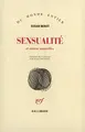 Cover image for SENSUALITE ET AUTRES NOUVELLES
