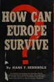 Cover image for How can Europe survive?