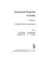 Cover image for Dynamical properties of solids