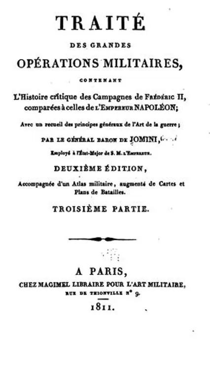 Traité des grandes opérations militaires: contenant l'histoire critique des campagnes de Frédéric II, comparées à celles de l'empereur Napoléon cover