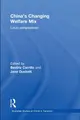 Cover image for China's changing welfare mix