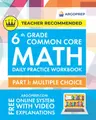 Cover image for 6th Grade Common Core Math : Daily Practice Workbook - Part I