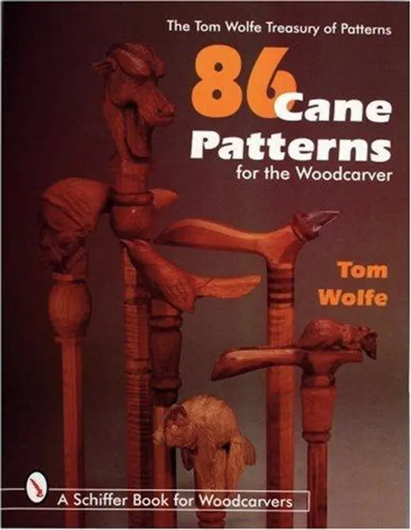86 cane patterns for the woodcarver cover