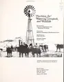 Cover image for Facilities for watering livestock and wildlife