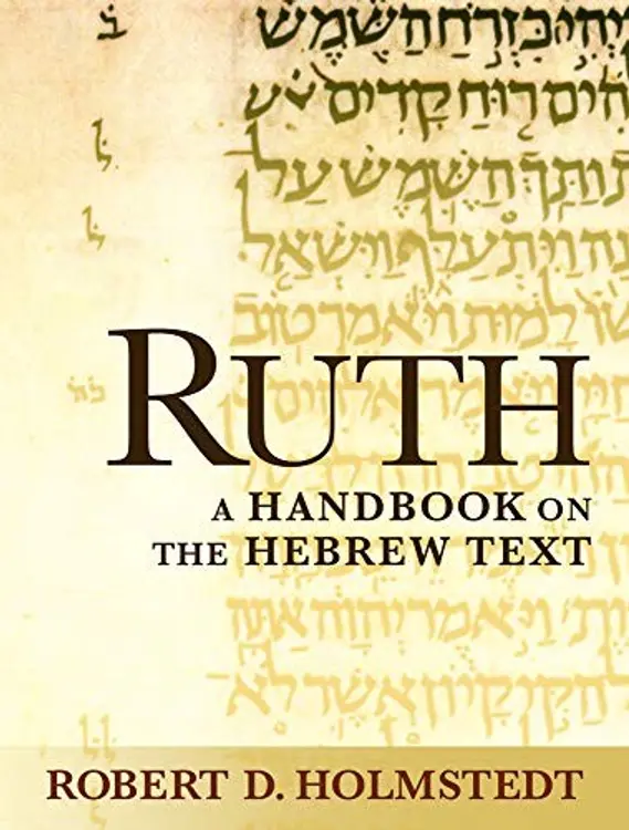 Ruth: a handbook on the Hebrew text cover