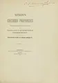 Cover image for Nixon's Cheshire prophecies
