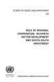 Cover image for Role of regional cooperation