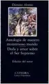 Cover image for Antología de nuestro monstruoso mundo ; Duda y amor sobre el Ser Supremo