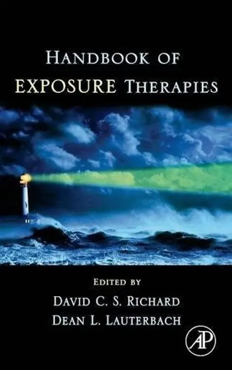 Handbook of exposure therapies cover