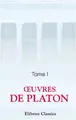 Cover image for uvres de Platon