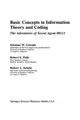 Cover image for Basic Concepts in Information Theory and Coding