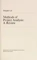 Cover image for Methods of project analysis