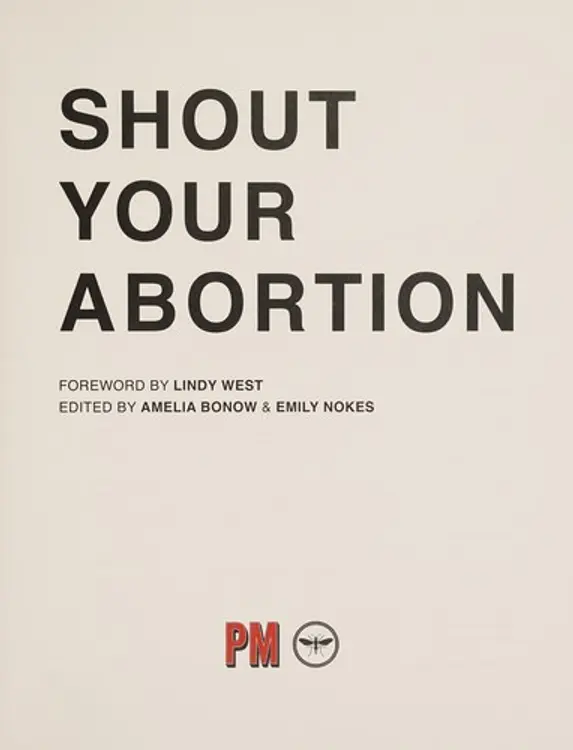 Shout your abortion cover