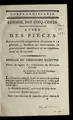Cover image for ... Suite des pie  ces relatives a   la conspiration de couverte le 12 pluvio se [an V = 31 janvier 1797], tendante au renversement du gouvernement re publicaine et au re tablissement de la royaute  ; message