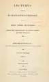 Cover image for Lectures upon the ecclesiastical history of the first three centuries