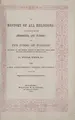 Cover image for A history of all religions