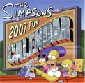Cover image for The Simpsons 2007 Fun Calendar (Simpsons (Harper))