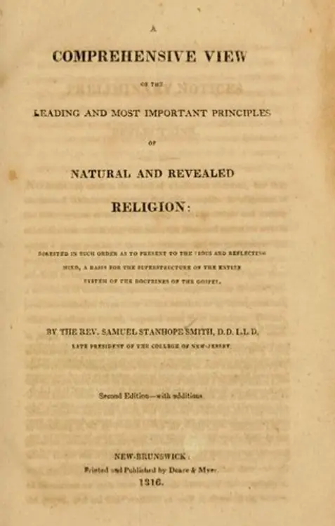 A Comprehensive view of the leading and most important principles of natural and revealed religion: digested in such order as to present to the pious and reflecting mind, a basis for the superstructure of the entire system of the doctrines of the gospel cover