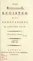 Cover image for The r-----l register