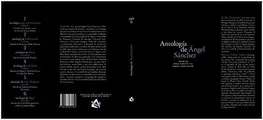 Cover image for Antología de Ángel Sánchez