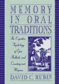 Cover image for Memory in oral traditions