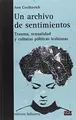 Cover image for UN ARCHIVO DE SENTIMIENTOS