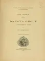 Cover image for The flora of the Dakota group