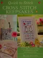 Cover image for Quick to stitch cross stitch keepsakes