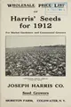 Cover image for Wholesale price list of Harris' seeds for 1912