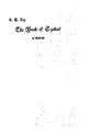 Cover image for The book of the prophet Ezekiel: Critical Edition of the Hebrew Text with Notes