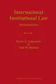 Cover image for International institutional law