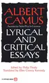 Cover image for Lyrical and Critical Essays
