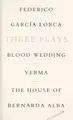 Cover image for Three plays