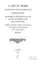 Cover image for A list of works illustrative of the life and writings of Shakespeare