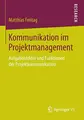 Cover image for Kommunikation im Projektmanagement
