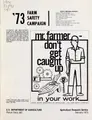 Cover image for '73 farm safety campaign