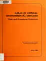 Cover image for Areas of Critical Environmental Concern (ACEC's)
