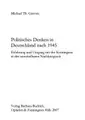 Cover image for Politisches Denken in Deutschland nach 1945