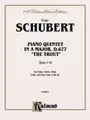 Cover image for Trout Quintet, Op. 114 (Kalmus Edition)