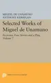 Cover image for Selected Works of Miguel de Unamuno, Volume 7