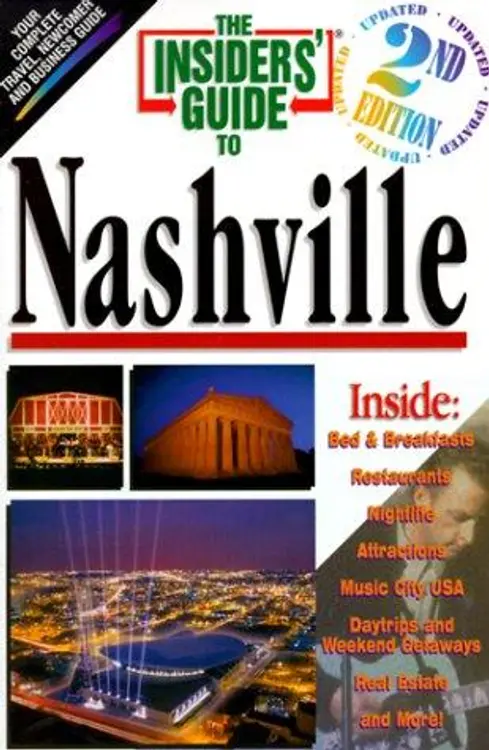 The Insiders' Guide to Nashville, Second Edition cover