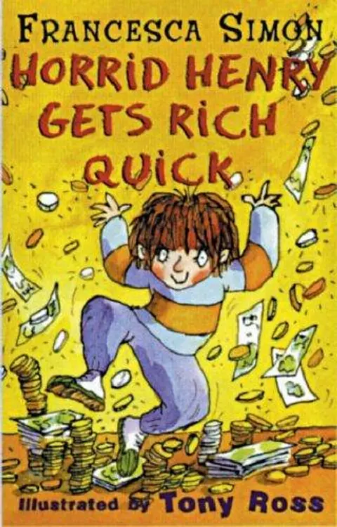 Horrid Henry strikes it rich cover