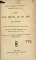 Cover image for The devil is an ass